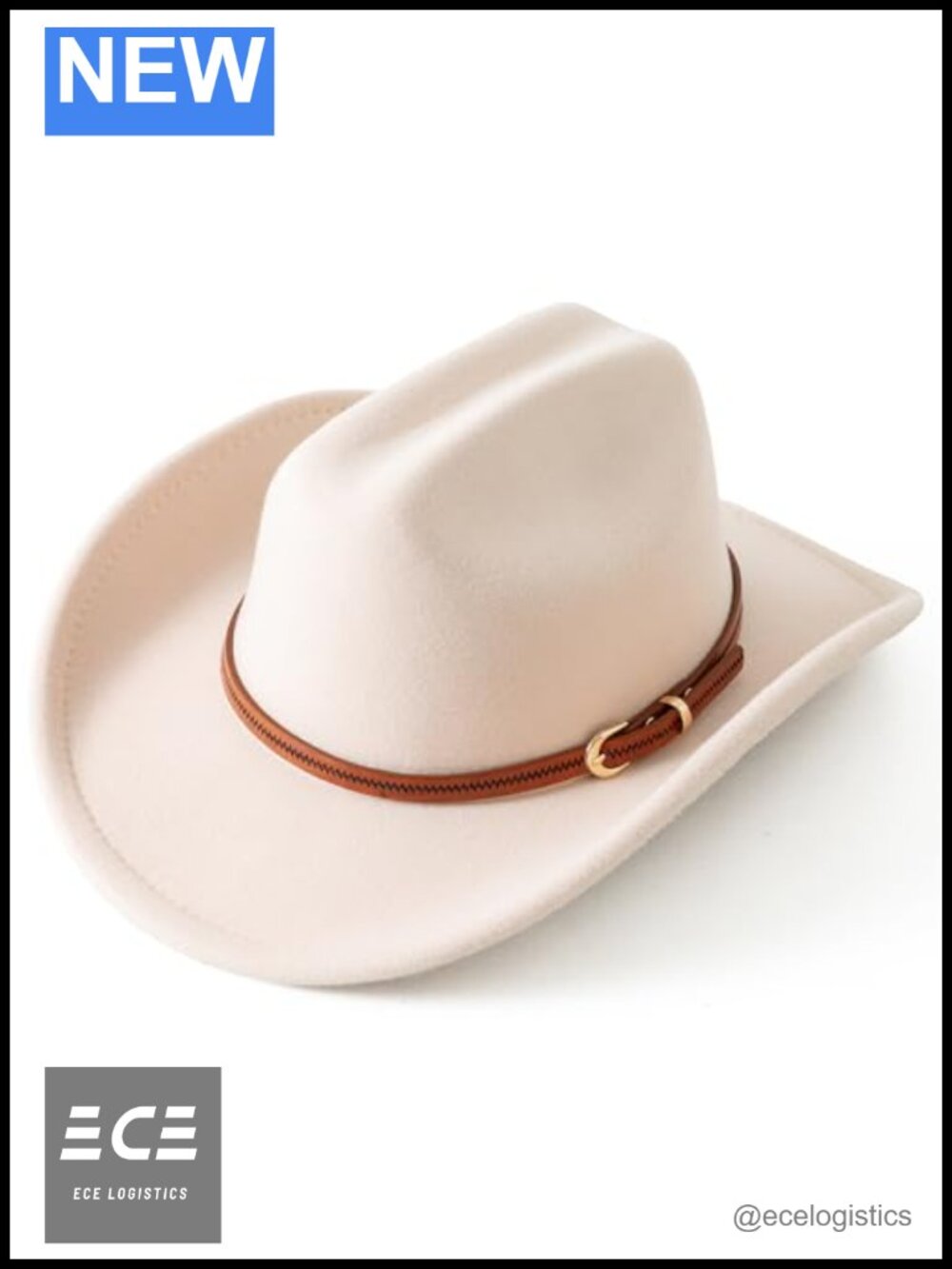 Kids Wide Brim Felt Cowboy Cowgirl Hat Western Sun Protection